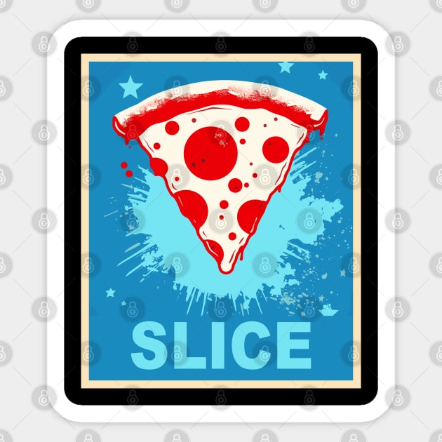 Funny Pizza Gifts Men Women Kids Pizza Sticker by KsuAnn